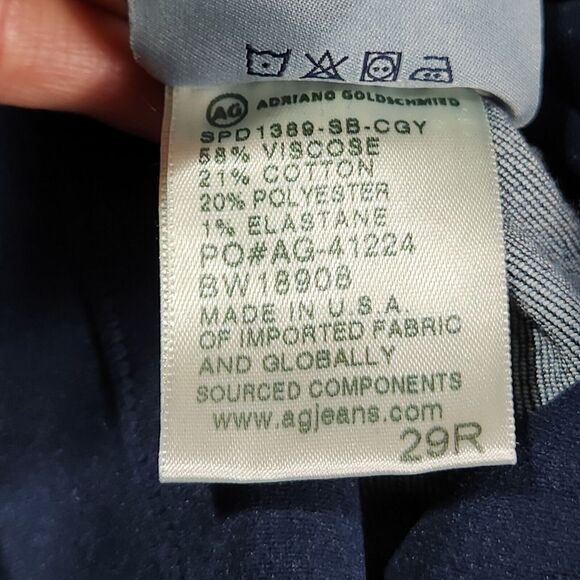 NWT AG Adriano Goldschmied 29R The Legging Ankle Skinny Maternity Jeans - Picture 14 of 15